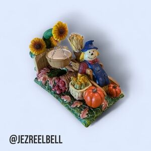 Ganz Fall Scarecrow Wax Warmer – Autumn Harvest Candle Melter Decor